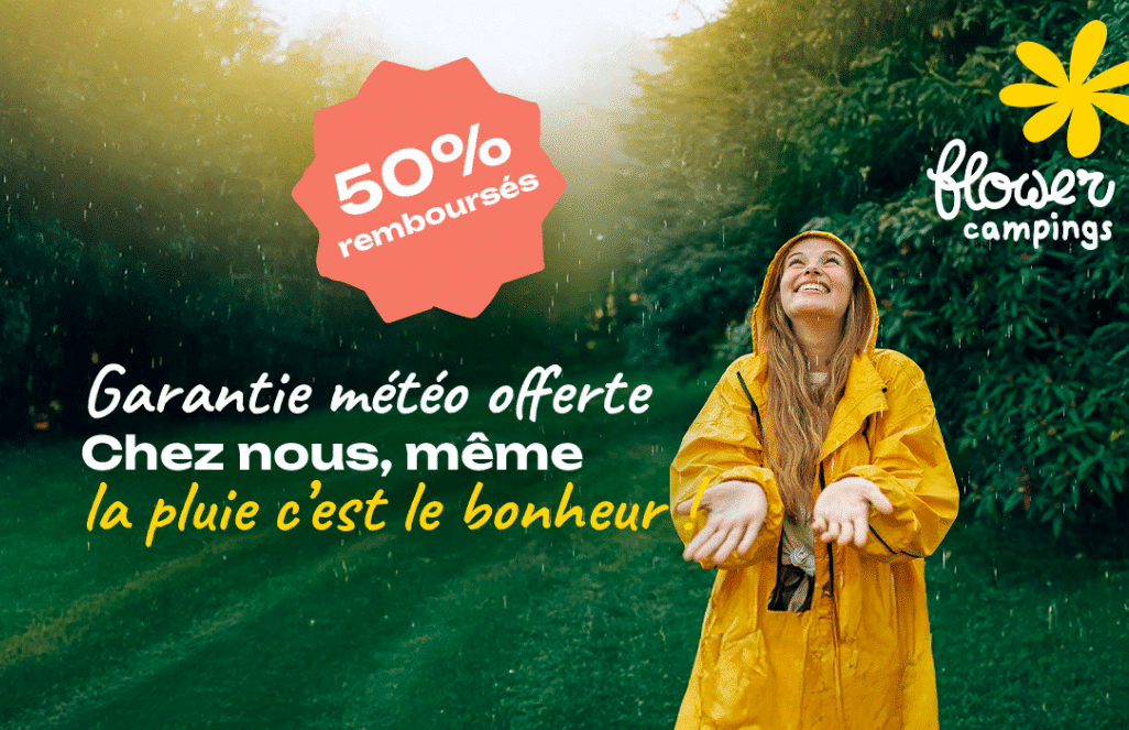 flower camping visuel web garantie meteo